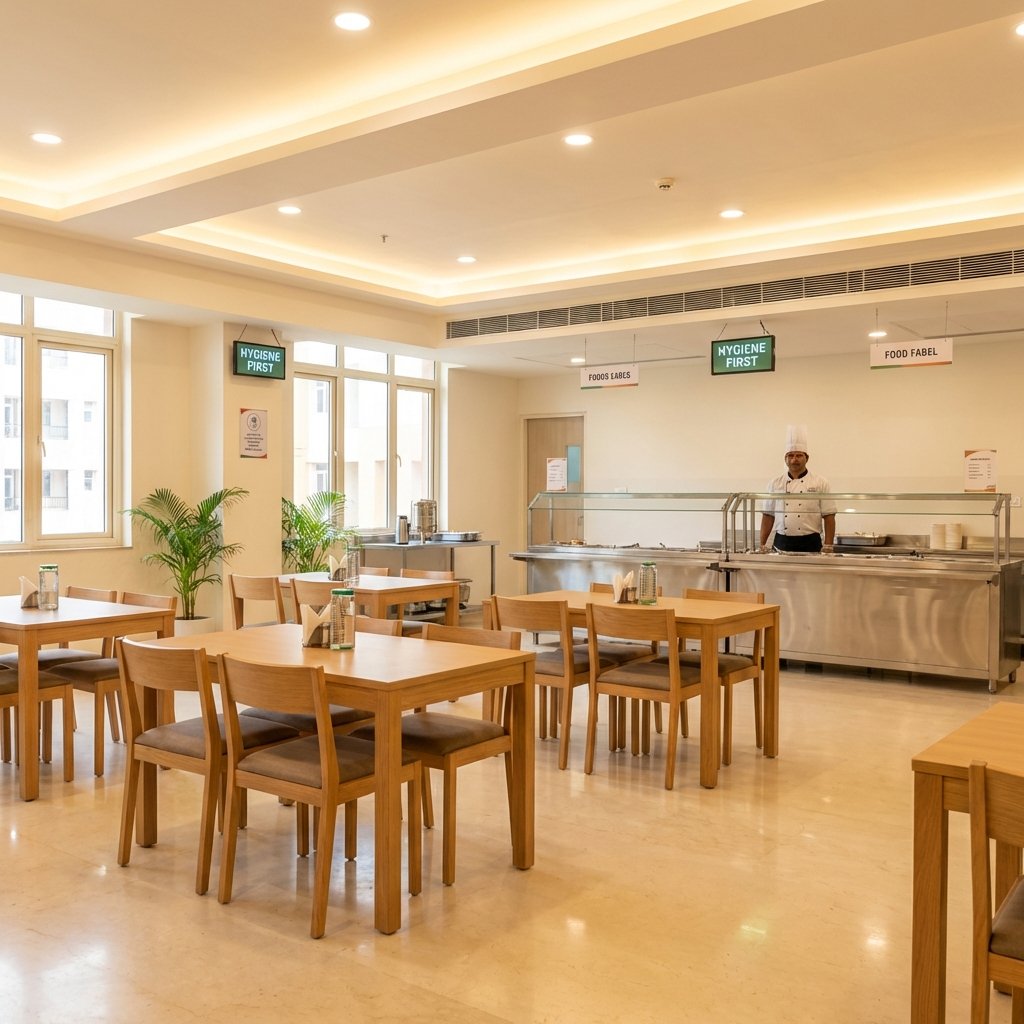 Hygienic Dining Area